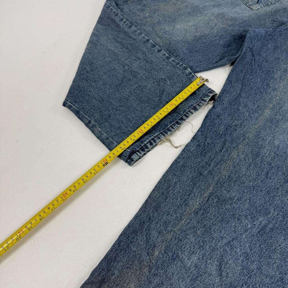 Vintage y2k grunge archive baggy wide leg rare karl kani skater faded jeans - Picture 4 of 7
